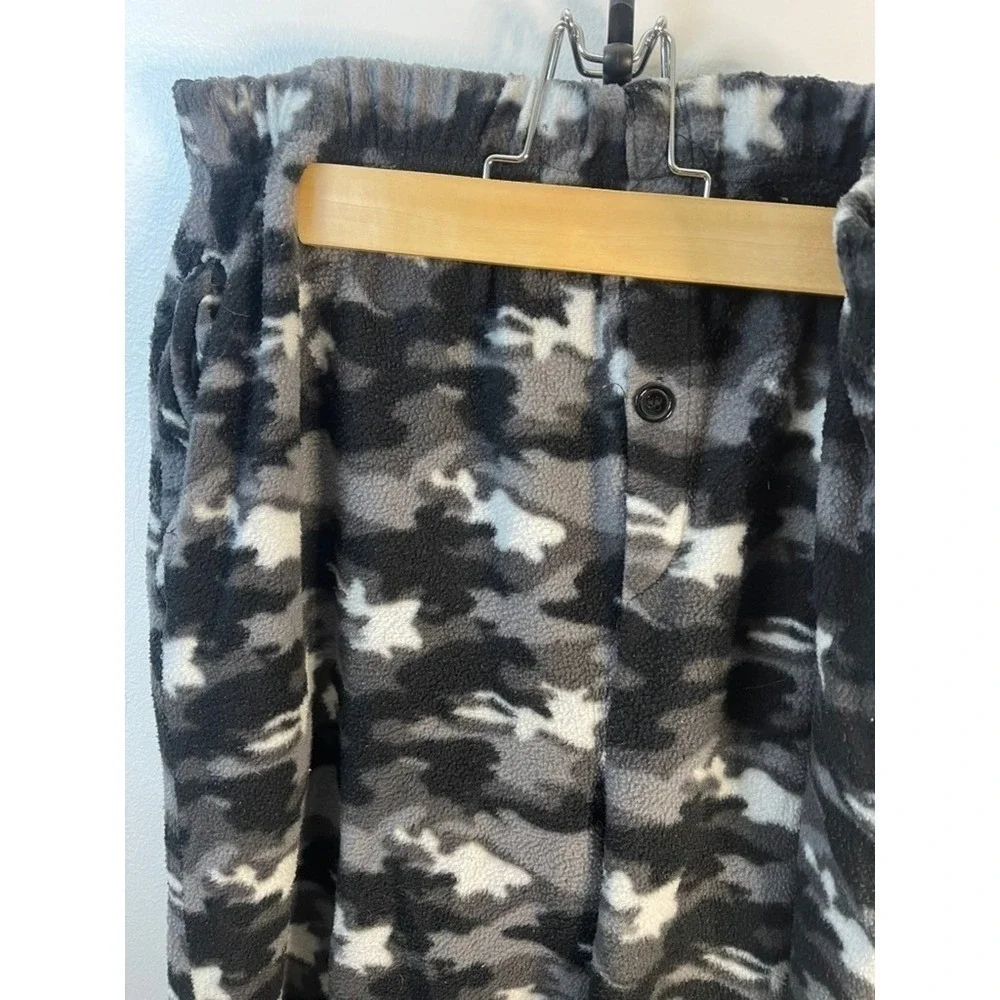 Kids Camo Fleece Pajama Pants Sleepwear Bottoms Size XL